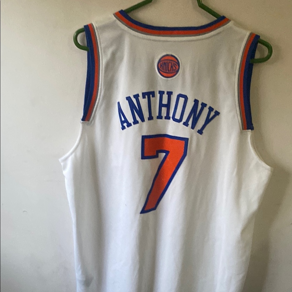 Carmelo Anthony New York Knicks Adidas Authentic NBA Jersey Size large